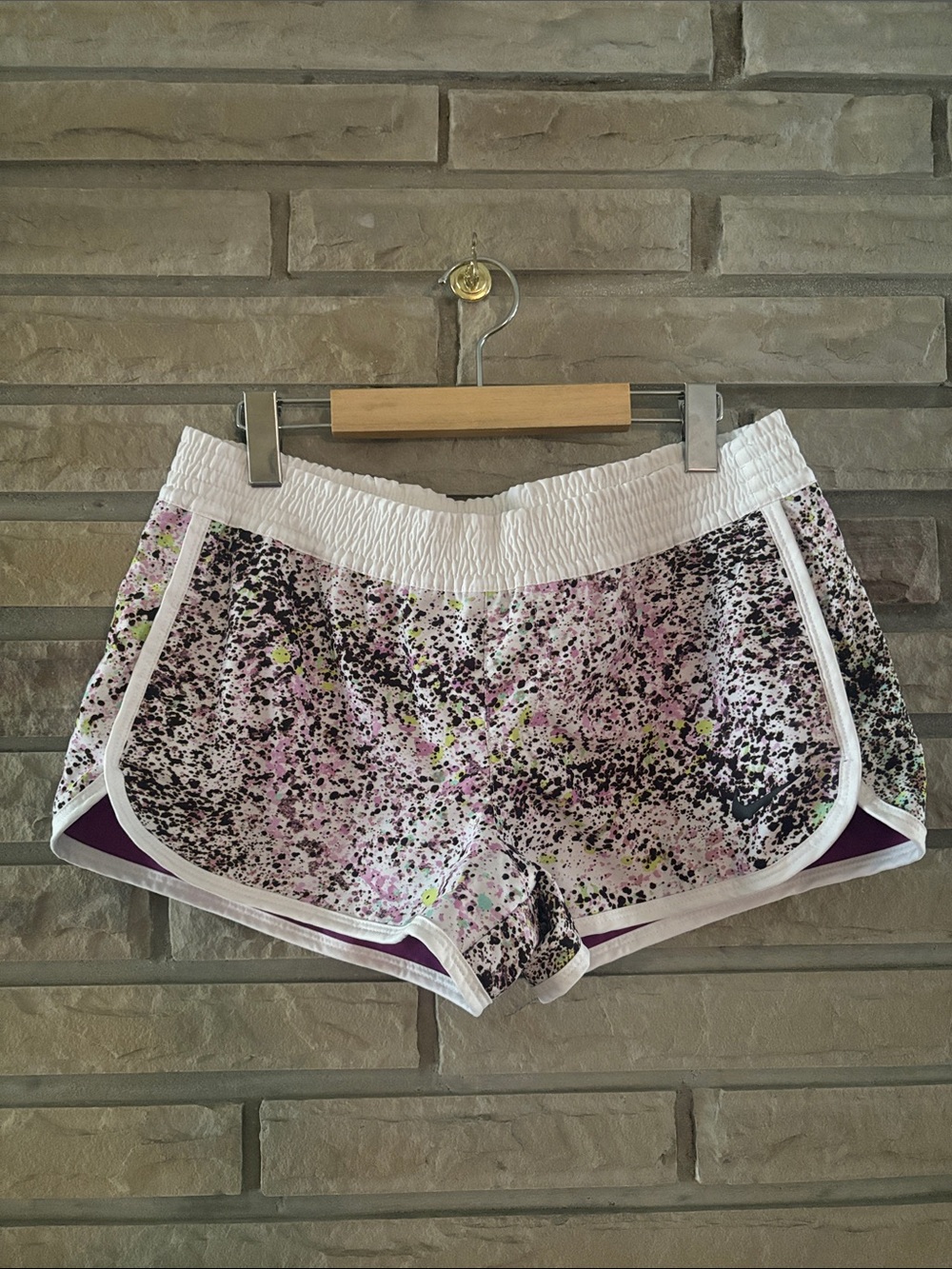 Nike Women’s Reversible Purple Speckled Active Shorts
